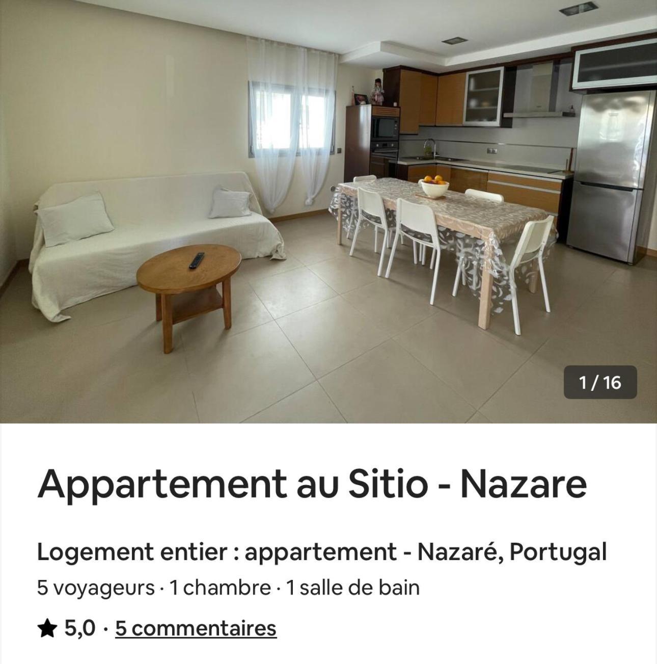 Apartamento Na Nazare Sitio Exteriér fotografie